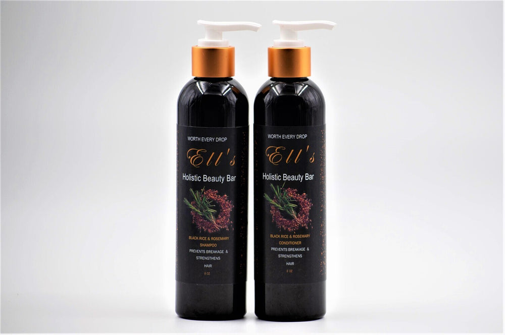 Black Rice and Rosemary Clarifying Wash Bundle