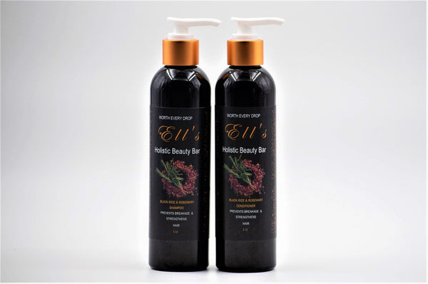 Black Rice and Rosemary Clarifying Wash Bundle