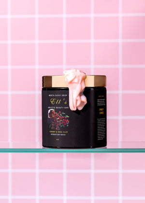 Cherry & Rose Clay Hair Mask