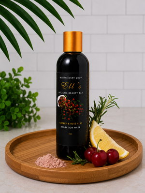 Cherry & Rose Clay Hair Mask