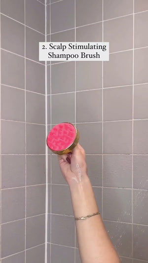 Scalp Stimulating Shampoo Brush